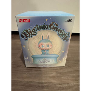 POP MART Big Into Energy Labubu Crystal Ball Snow Globe Blind Box